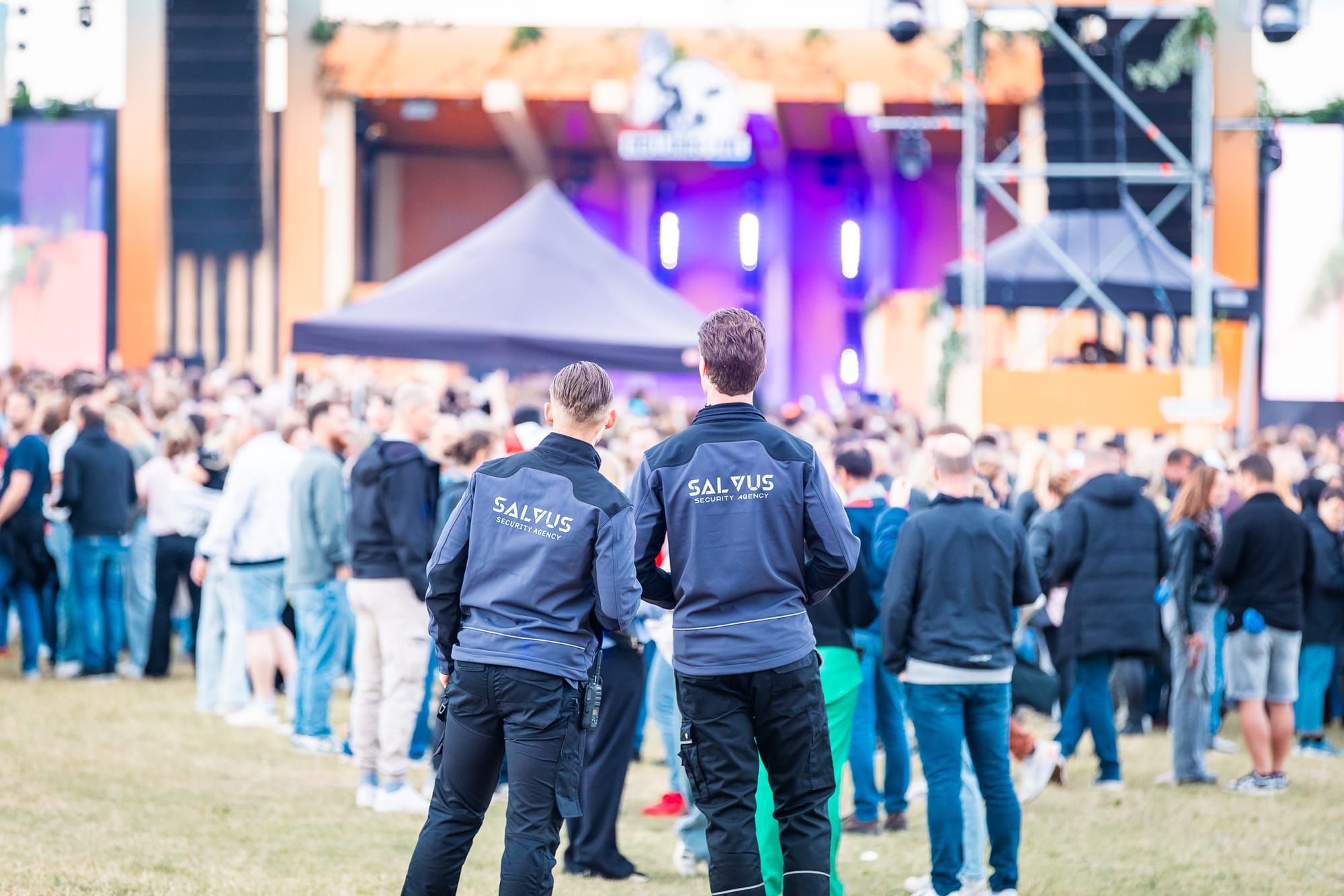 Salvus Security aan het werk, ehbo en evenementenzorg