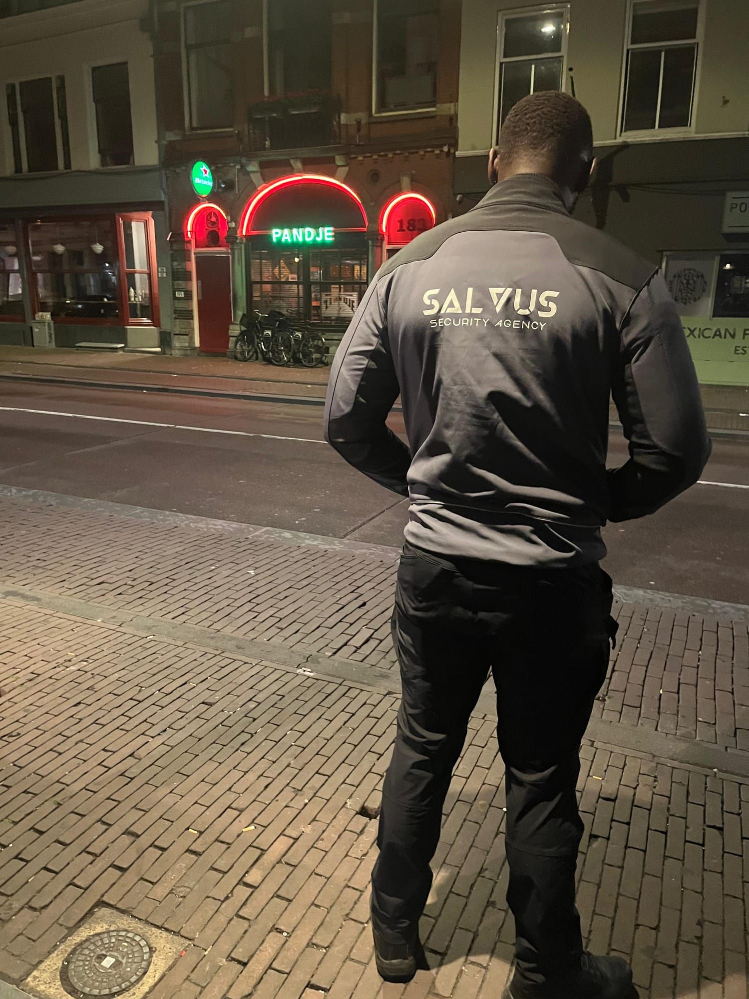 Salvus Security aan het werk, objectbeveiliging